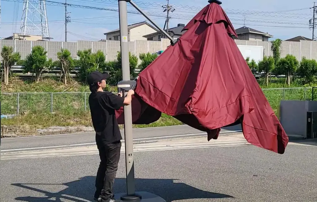 パラソルを長く使用するためのメンテナンス方法